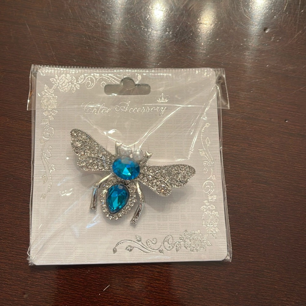 Bee Brooch with Crystals by Chloe accessory